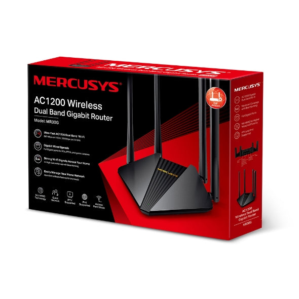 AC1200 Wireless Dual Band Gigabit Router - MR30G AC1200 Wireless Dual Band Gigabit Router - MR30G